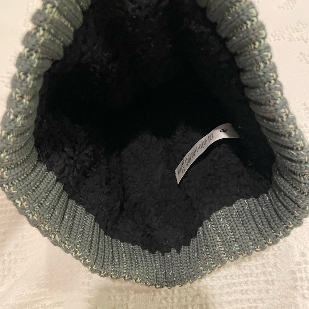 Lululemon Green Knit Beanie - Picture 3 of 4